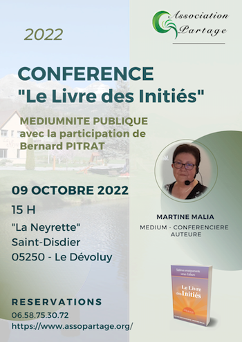Affiche 09 Octobre 2022 - Martine Malia